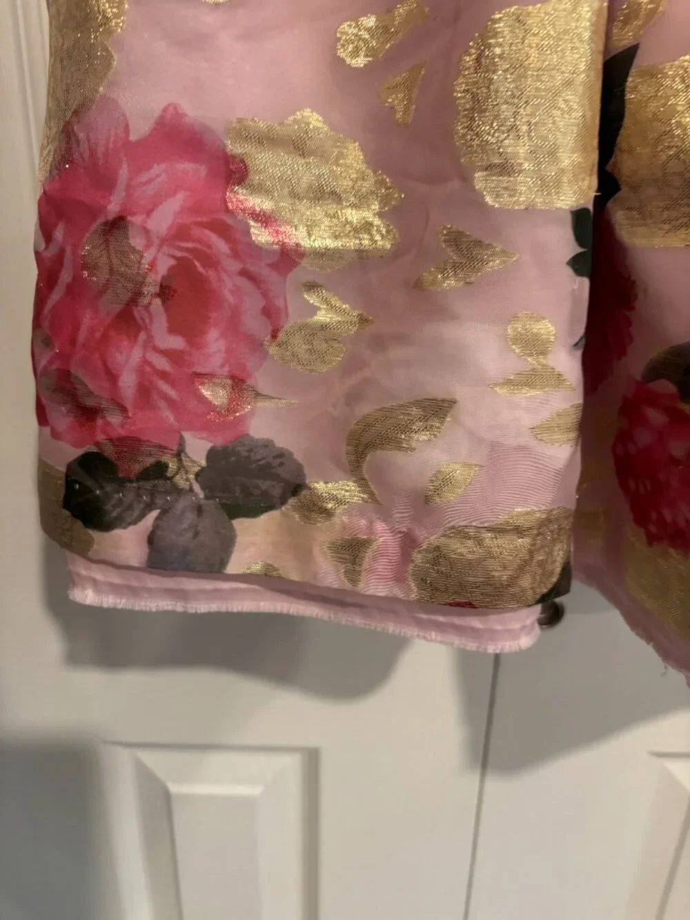 Gymboree Formal Dress Sugar Plum Fairy Pink Gold Floral Girl's 6